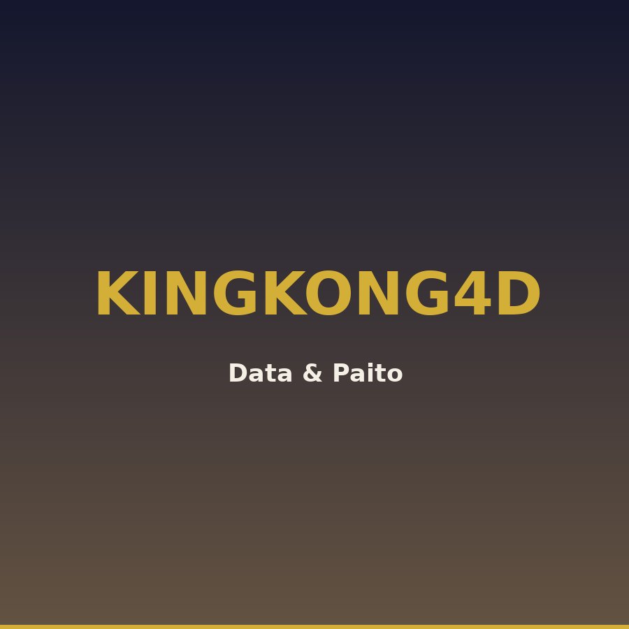 Kingkong 5d Info Togel Kingkong4D 17 Hari Ini 3 Oktober (80365)